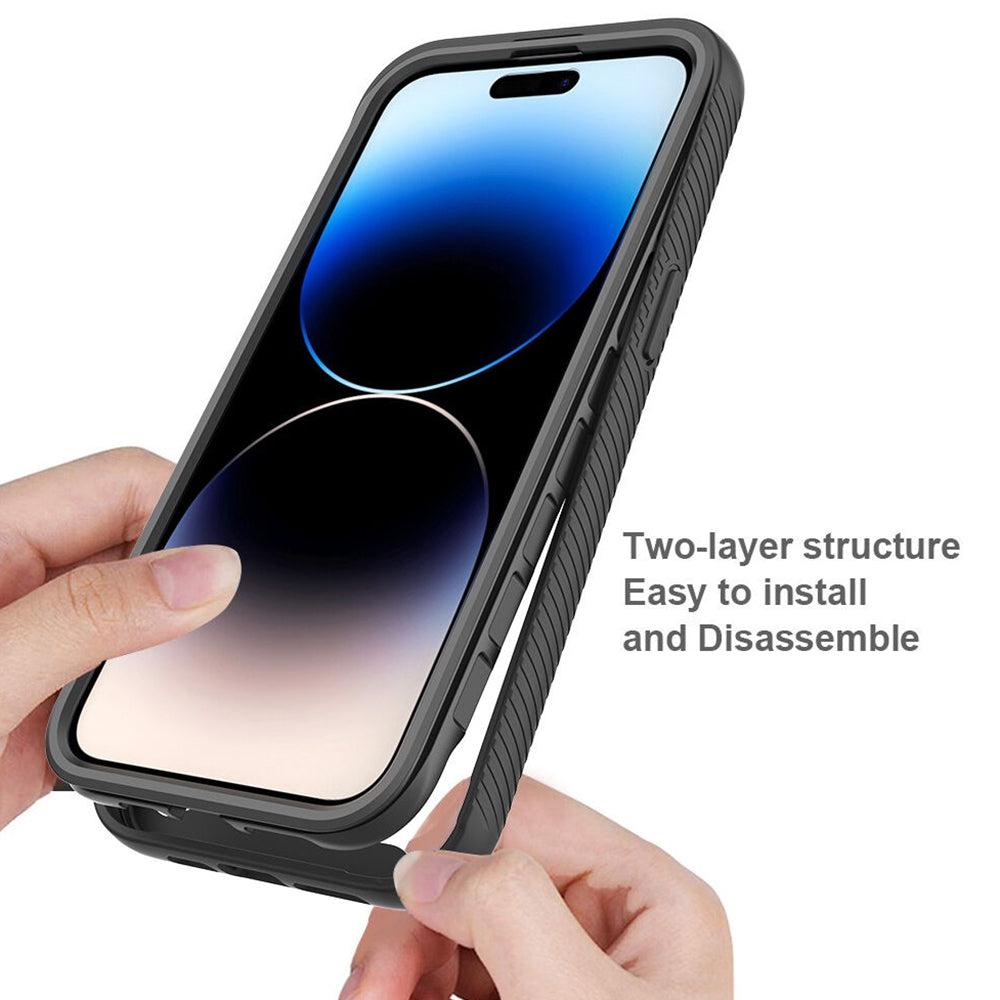 Capa para Apple iPhone 15 Pro, Techsuit, Defense360 Pro, Preta