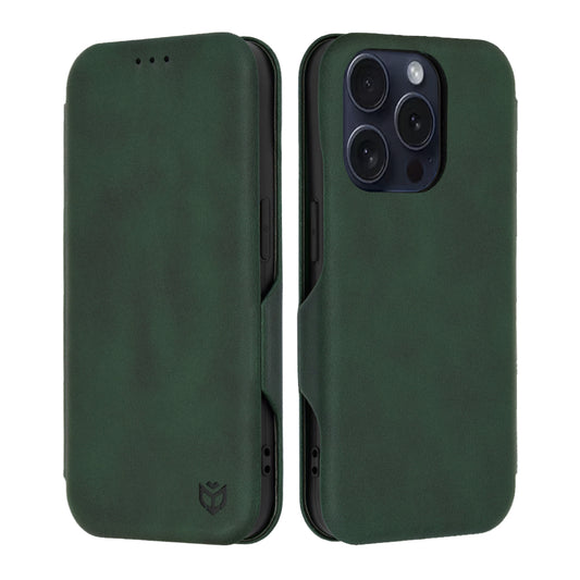 Capa para Apple iPhone 15 Pro, Techsuit, Safe Wallet Plus, Verde