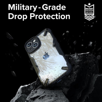 Capa para Apple iPhone 15, Ringke, Fusion X, Preta