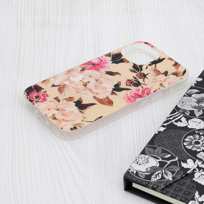 Capa para Apple iPhone 15, Techsuit, Marble, Bege