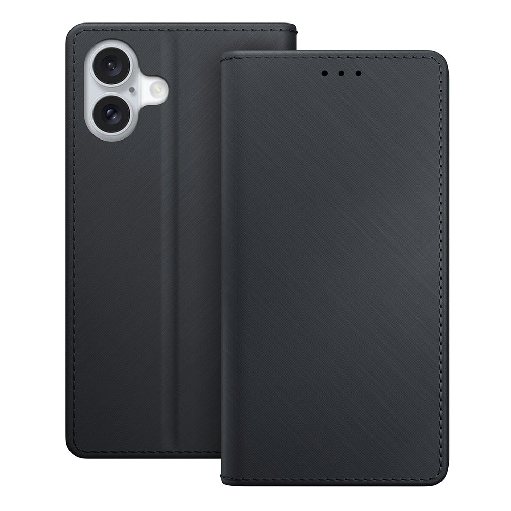 Capa para Apple iPhone 16, 3MK, Carteira, Preta