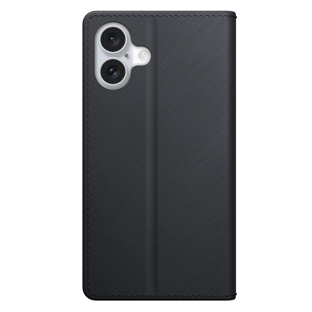 Capa para Apple iPhone 16, 3MK, Carteira, Preta