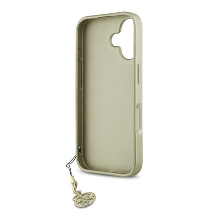 Capa para Apple iPhone 16, Guess, 4G Charm, Preta