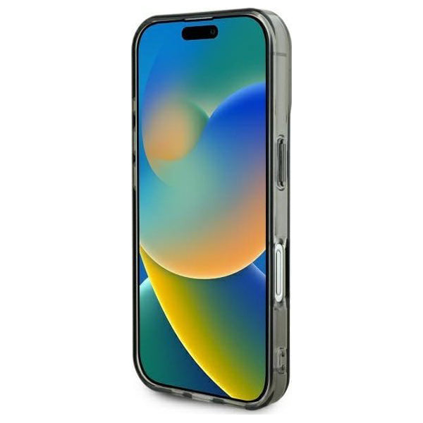 Capa para Apple iPhone 16, Guess, IML Heart, Preta