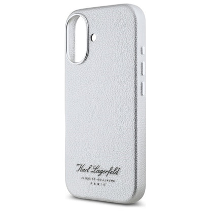 Capa para Apple iPhone 16, Karl Lagerfeld, RSG, Cinza