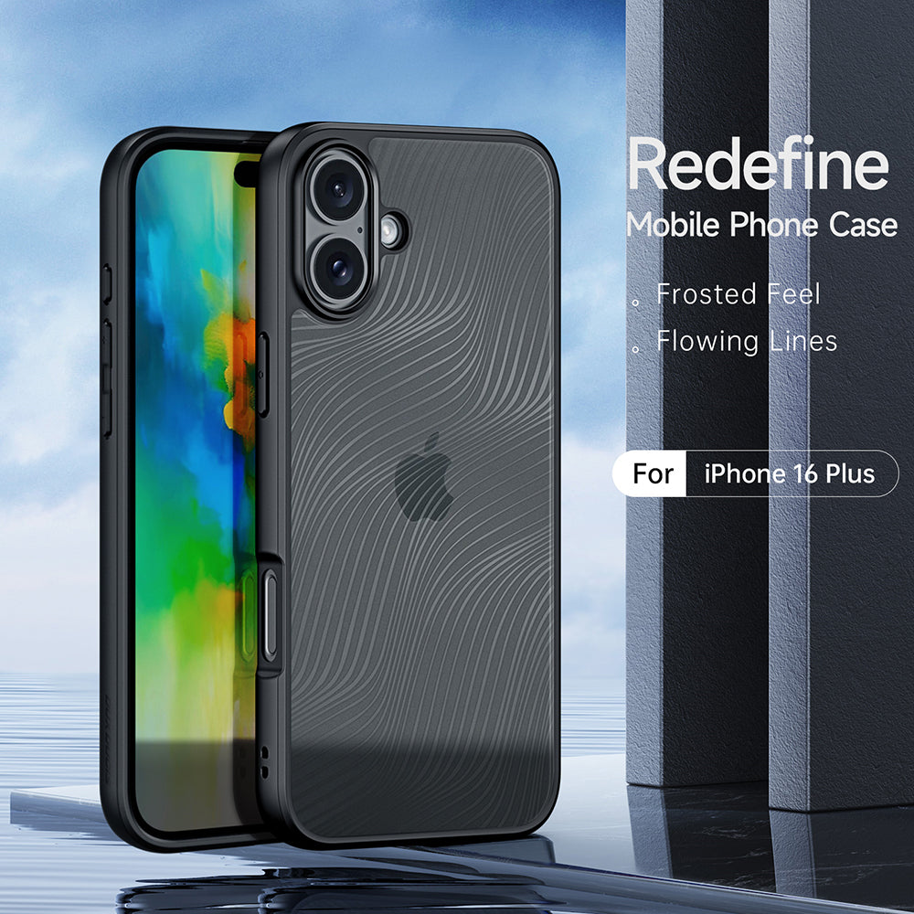 Capa para Apple iPhone 16 Plus, DUX DUCIS, Aimo, Preta
