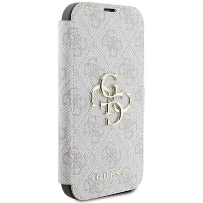 Capa para Apple iPhone 16 Plus, Guess, 4G Book, Rosa