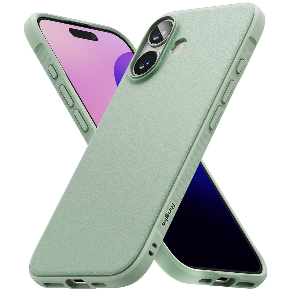 Capa para Apple iPhone 16 Plus, Ringke, Ônix, Verde Claro