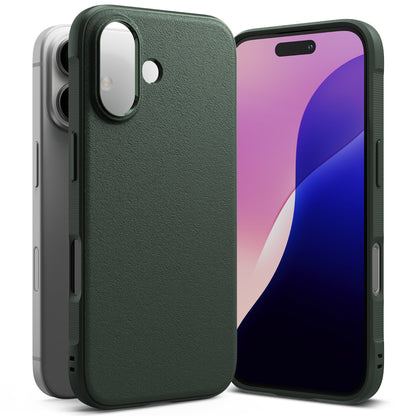 Capa para Apple iPhone 16 Plus, Ringke, Ônix, Verde Escuro