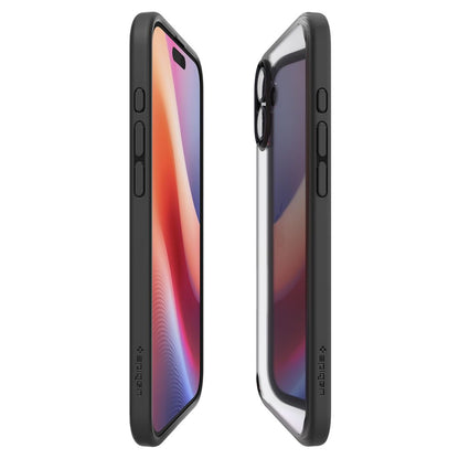Capa para Apple iPhone 16 Plus, Spigen, Ultra Hybrid, Preta Fosca