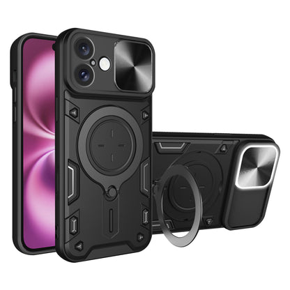 Capa para Apple iPhone 16 Plus, Techsuit, CamGuard Pro, Preta