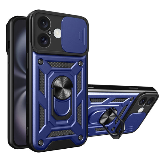 Capa para Apple iPhone 16 Plus, Techsuit, CamShield, Azul