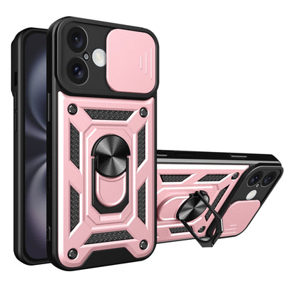 Capa para Apple iPhone 16 Plus, Techsuit, CamShield, Rosa