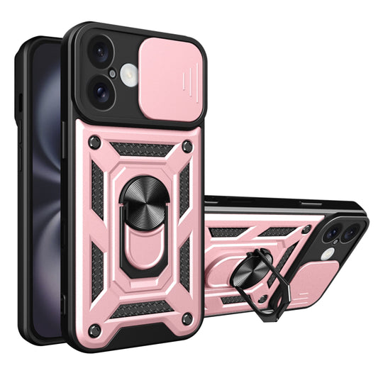 Capa para Apple iPhone 16 Plus, Techsuit, CamShield, Rosa