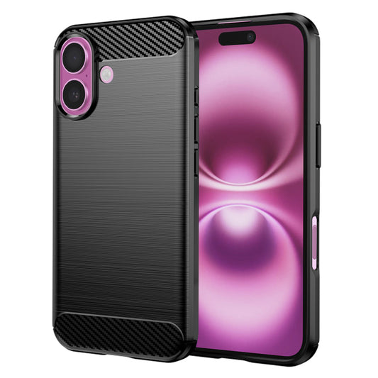 Capa para Apple iPhone 16 Plus, Techsuit, Carbono, Preta
