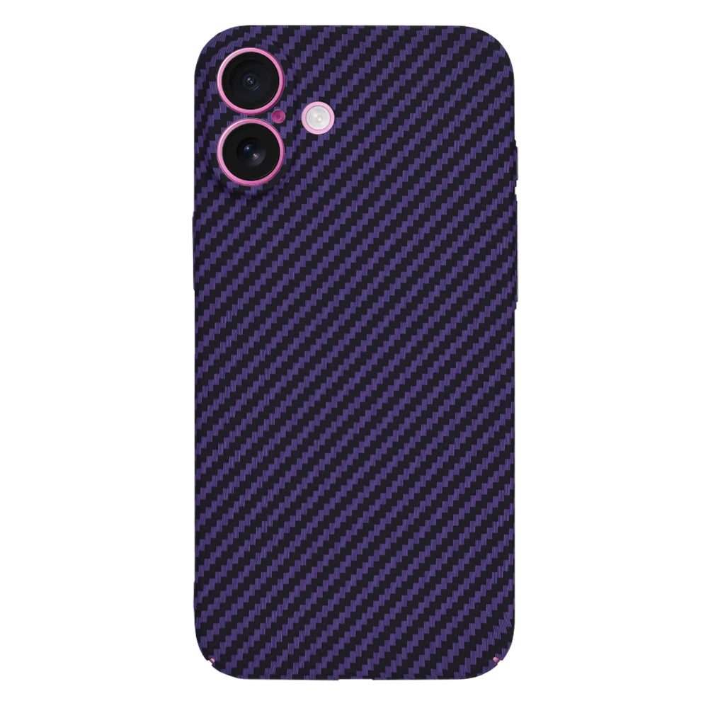 Capa para Apple iPhone 16 Plus, Techsuit, Carbonite FiberShell, Roxo