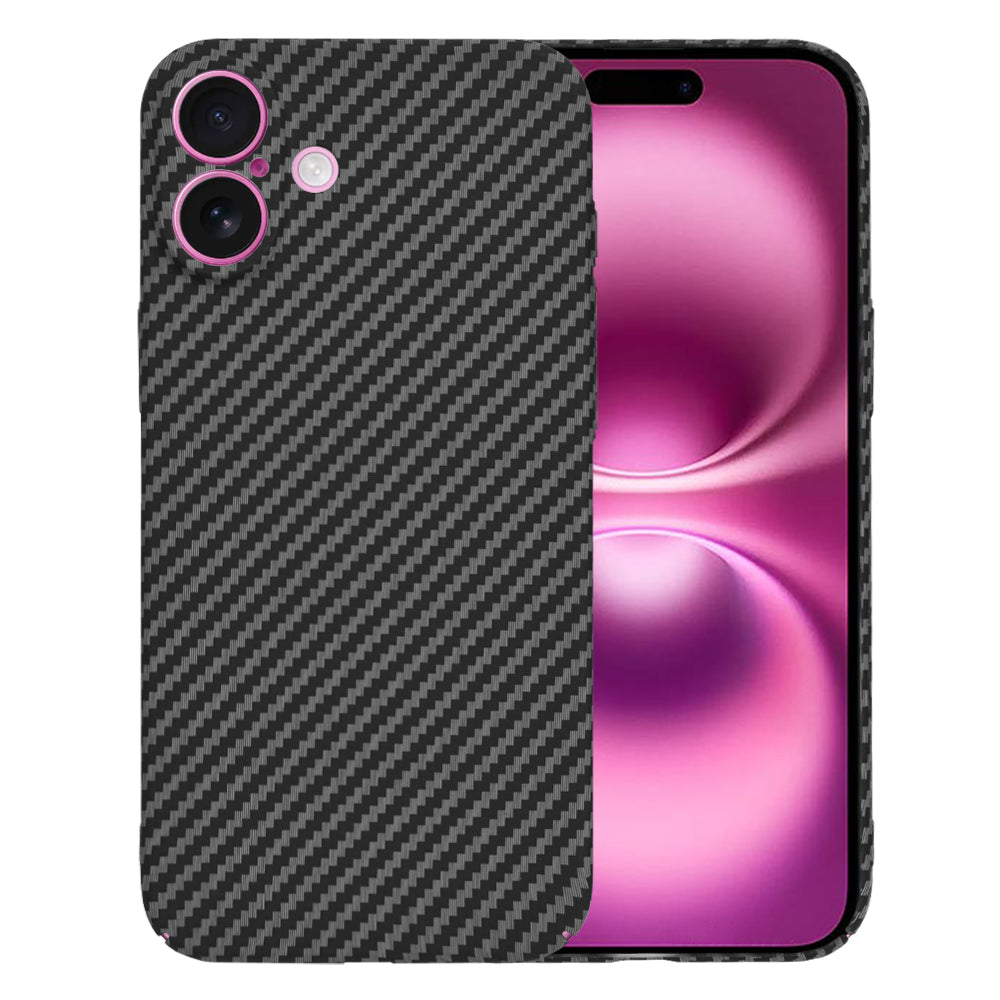 Capa para Apple iPhone 16 Plus, Techsuit, Carbonite FiberShell, Preta