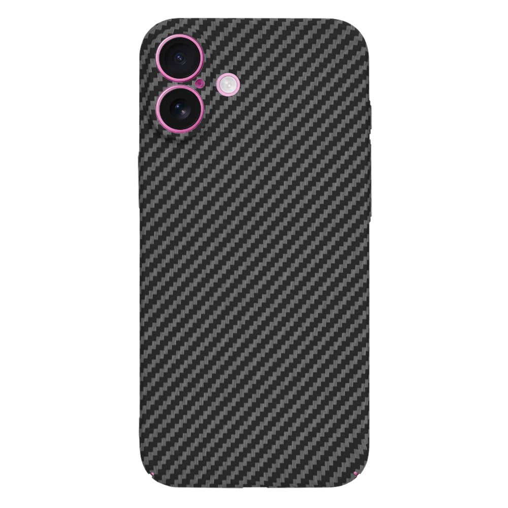 Capa para Apple iPhone 16 Plus, Techsuit, Carbonite FiberShell, Preta