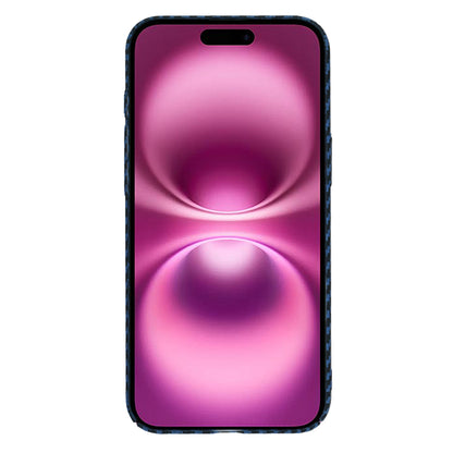 Capa para Apple iPhone 16 Plus, Techsuit, Carbonite FiberShell, Turquesa