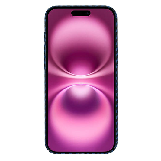 Capa para Apple iPhone 16 Plus, Techsuit, Carbonite FiberShell, Turquesa