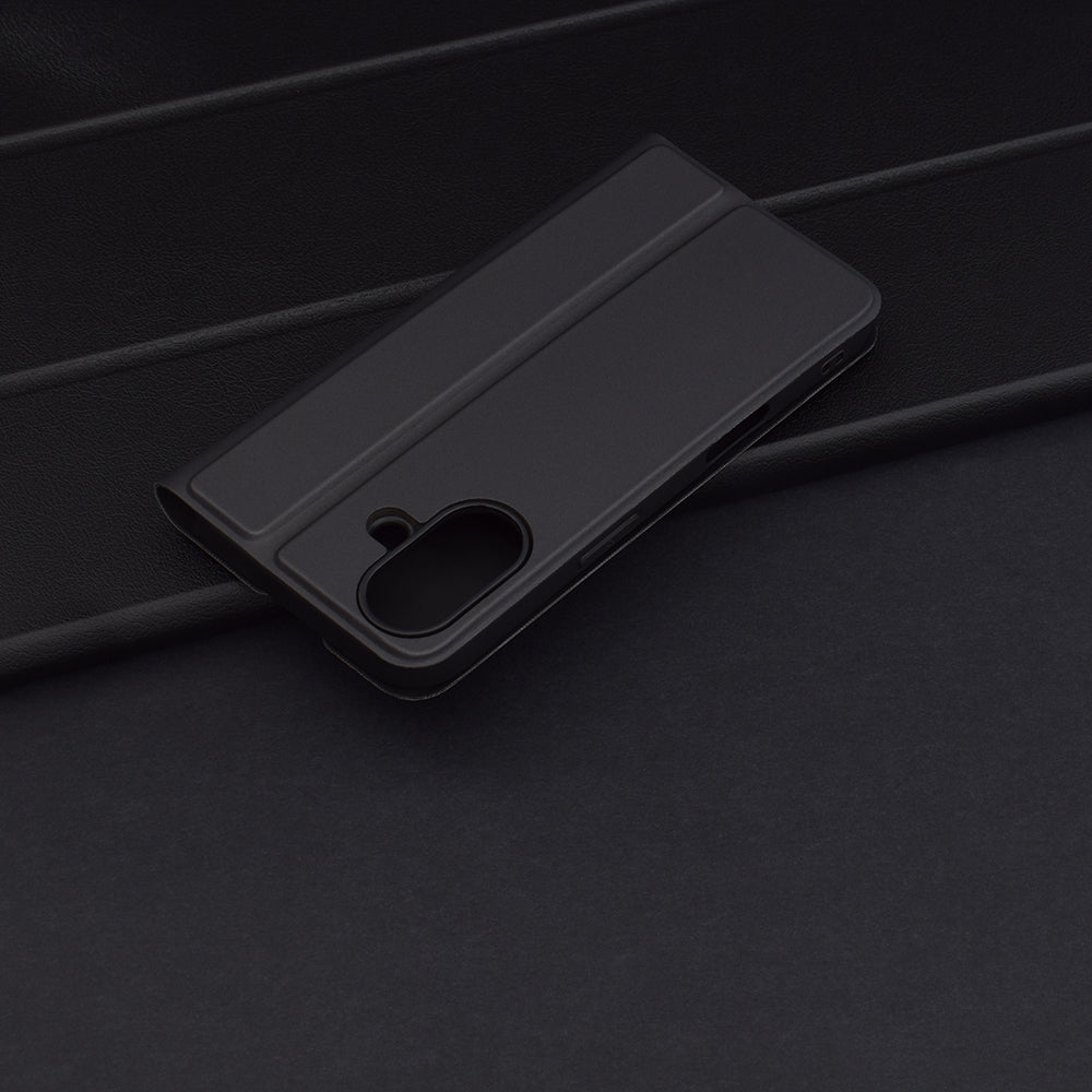 Capa para Apple iPhone 16 Plus, Techsuit, Magskin Book, Preta