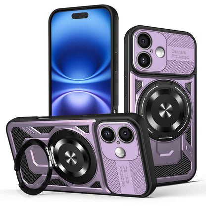Capa para Apple iPhone 16 Plus, Techsuit, RuggedCam, Roxo
