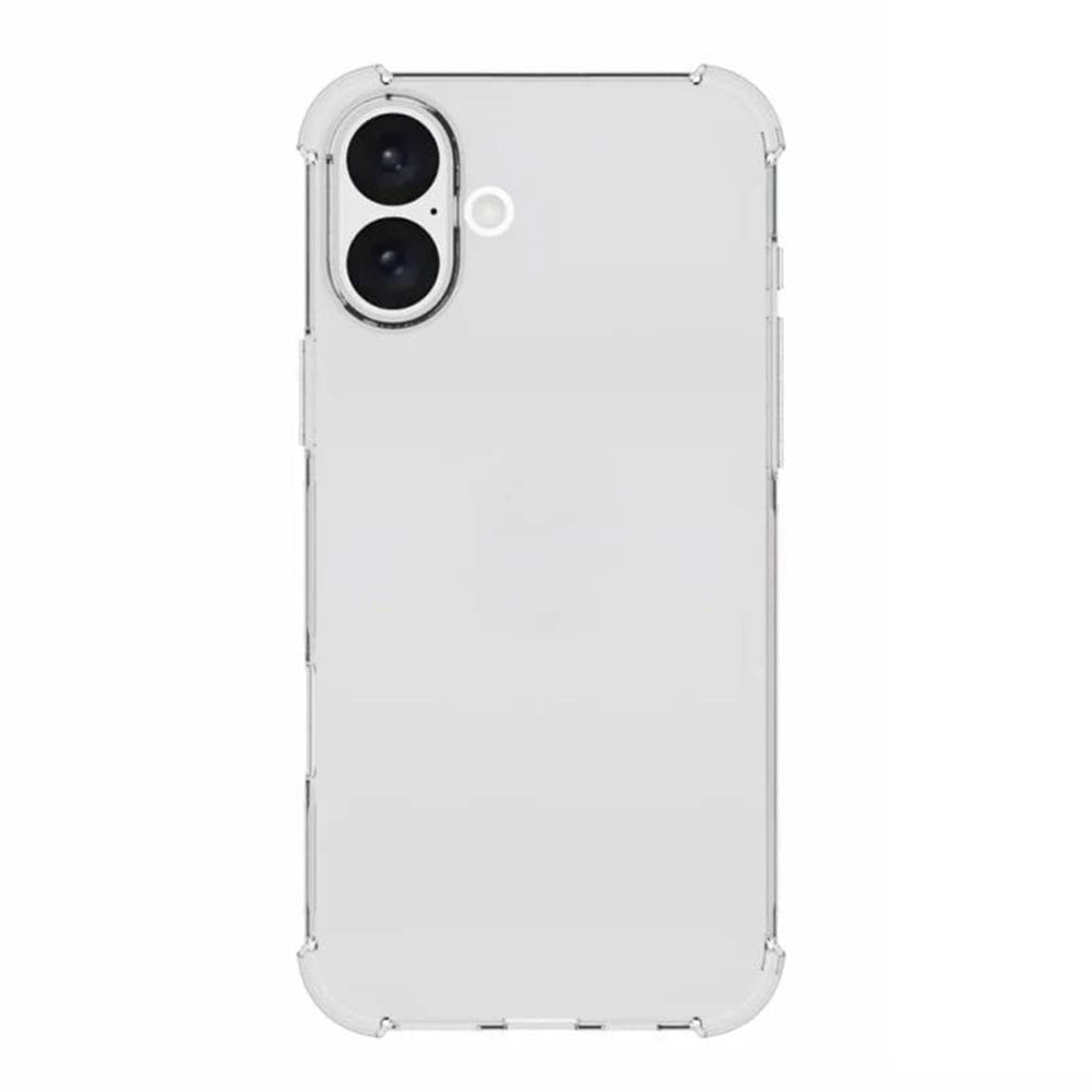 Capa para Apple iPhone 16 Plus, Techsuit, Shockproof Clear (Orifício Grande para Lente), Transparente