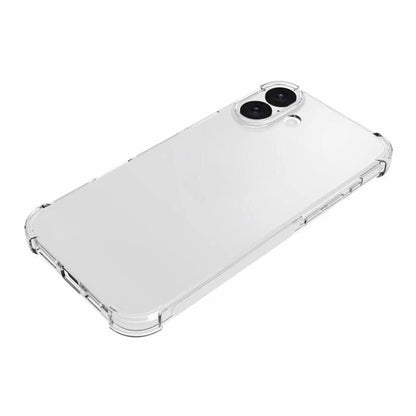 Capa para Apple iPhone 16 Plus, Techsuit, Shockproof Clear (Orifício Grande para Lente), Transparente