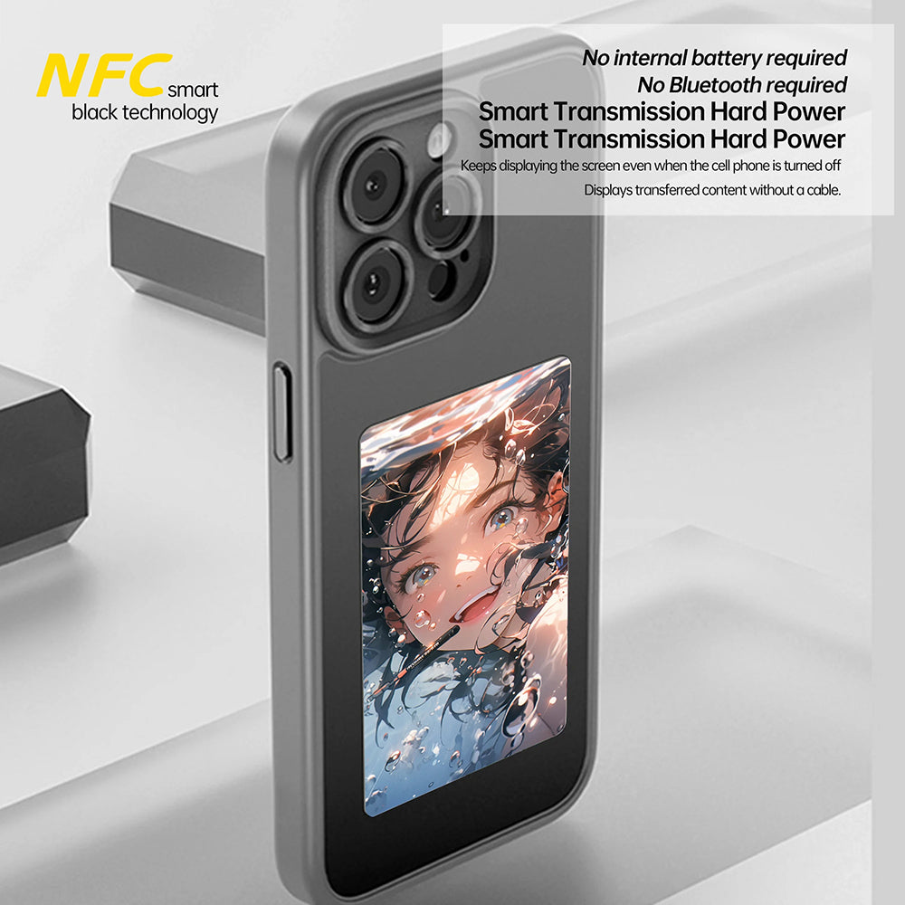 Capa para Apple iPhone 16 Plus, Techsuit, SmartScreen NFC, Preta
