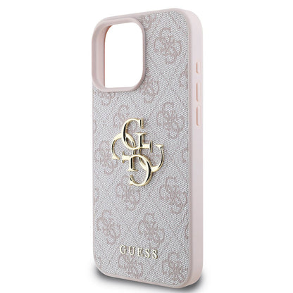 Capa para Apple iPhone 16 Pro, Guess, 4G Big Logo, Rosa