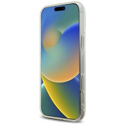 Capa para Apple iPhone 16 Pro, Karl Lagerfeld, IML Rhinestones Transparent Logo, Transparente