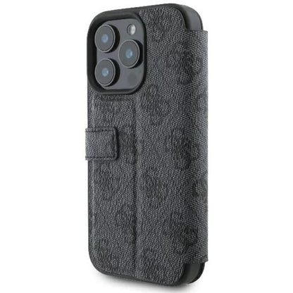 Capa para Apple iPhone 16 Pro Max, Guess, 4G Book, Preta