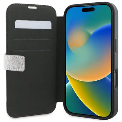 Capa para Apple iPhone 16 Pro Max, Guess, 4G Book, Rosa