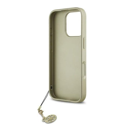 Capa para Apple iPhone 16 Pro Max, Guess, 4G Charm, Preta