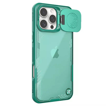 Case for Apple iPhone 16 Pro Max, Nillkin, Iceblade Prop (w/o Camera Cutout), Green