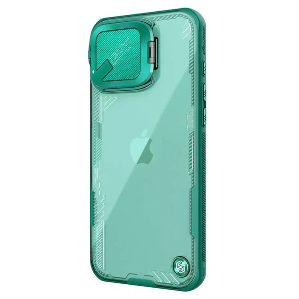 Case for Apple iPhone 16 Pro Max, Nillkin, Iceblade Prop (w/o Camera Cutout), Green