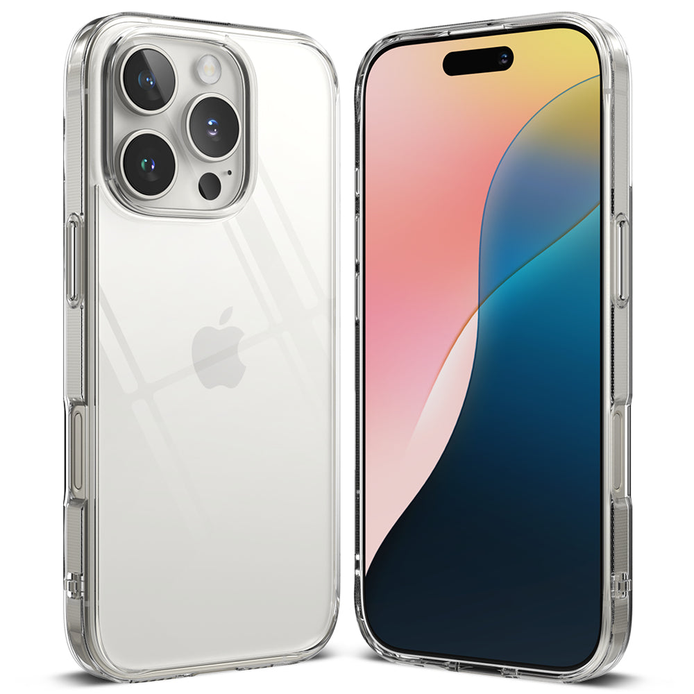 Capa para Apple iPhone 16 Pro Max, Ringke, Fusion, Transparente