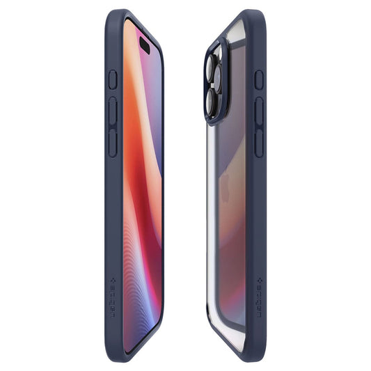 Capa para Apple iPhone 16 Pro Max, Spigen, Ultra Hybrid, Azul-marinho