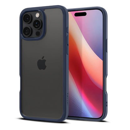 Capa para Apple iPhone 16 Pro Max, Spigen, Ultra Hybrid, Azul-marinho