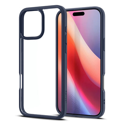 Capa para Apple iPhone 16 Pro Max, Spigen, Ultra Hybrid, Azul-marinho