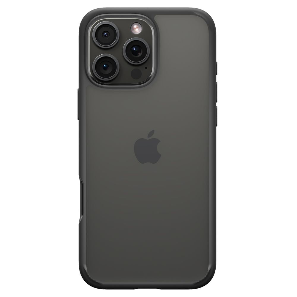 Capa para Apple iPhone 16 Pro Max, Spigen, Ultra Hybrid, Preta Fosca ACS07996