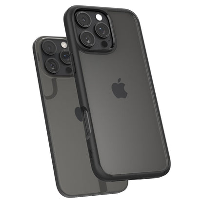 Capa para Apple iPhone 16 Pro Max, Spigen, Ultra Hybrid, Preta Fosca ACS07996