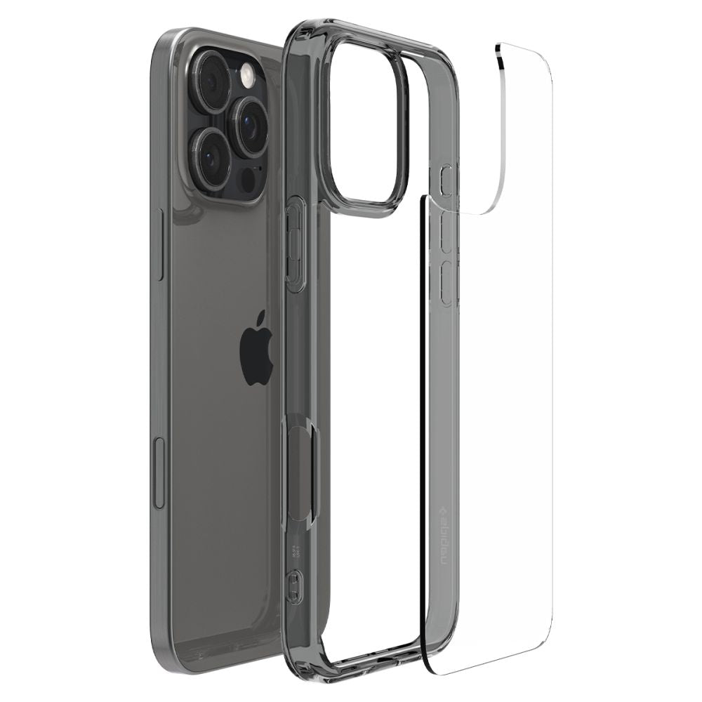 Case for Apple iPhone 16 Pro Max, Spigen, Ultra Hybrid, Smoky ACS07994