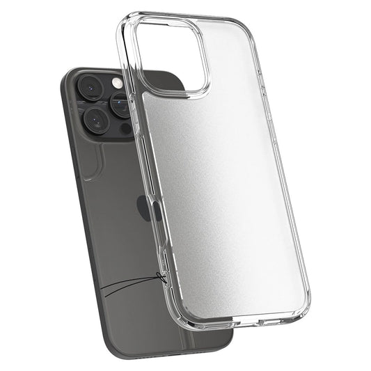 Capa para Apple iPhone 16 Pro Max, Spigen, Ultra Hybrid, Transparente Acetinado ACS07993
