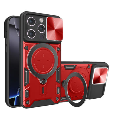 Capa para Apple iPhone 16 Pro Max, Techsuit, CamGuard Pro, Vermelha