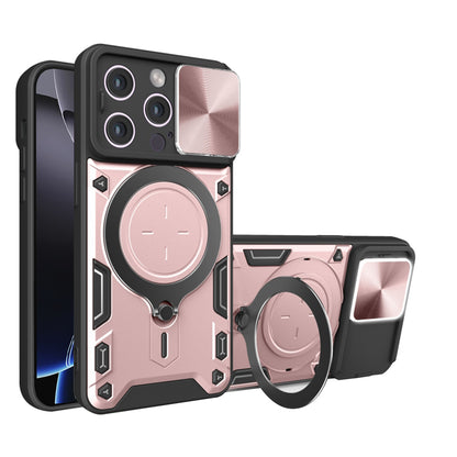Capa para Apple iPhone 16 Pro Max, Techsuit, CamGuard Pro, Rosa Dourado