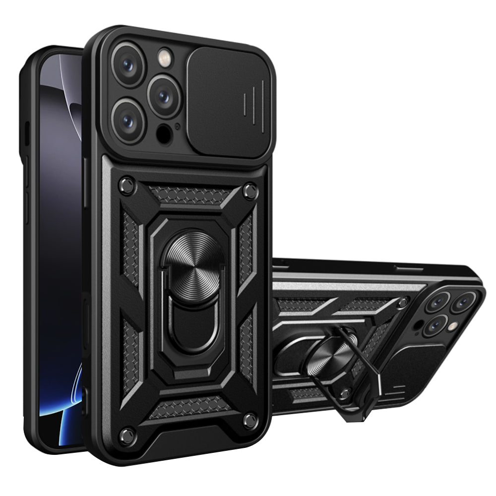 Capa para Apple iPhone 16 Pro Max, Techsuit, CamShield, Preta