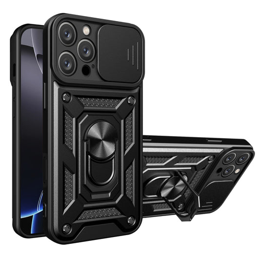 Capa para Apple iPhone 16 Pro Max, Techsuit, CamShield, Preta