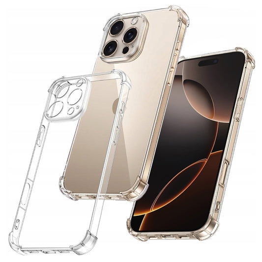 Capa para Apple iPhone 16 Pro Max, Techsuit, Shockproof Clear, Transparente