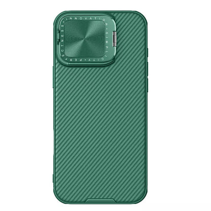 Capa para Apple iPhone 16 Pro, Nillkin, CamShield Prop, Verde
